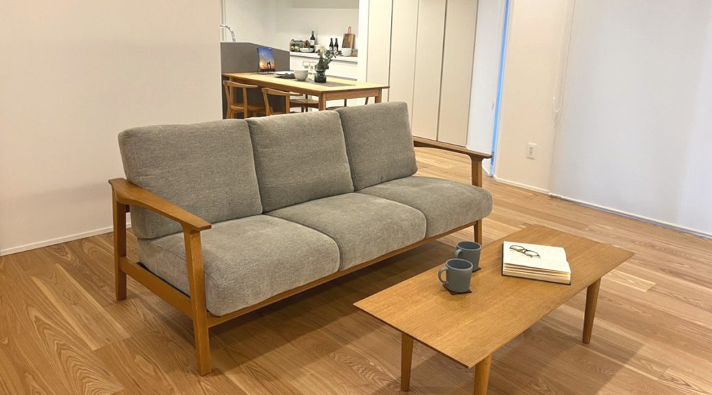 レンタル家具　おしゃれ　富山　無垢材　ミヤモト家具　完成見学会